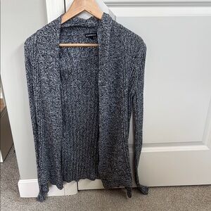 Express brand- Women's Gray Open-Front Sweater